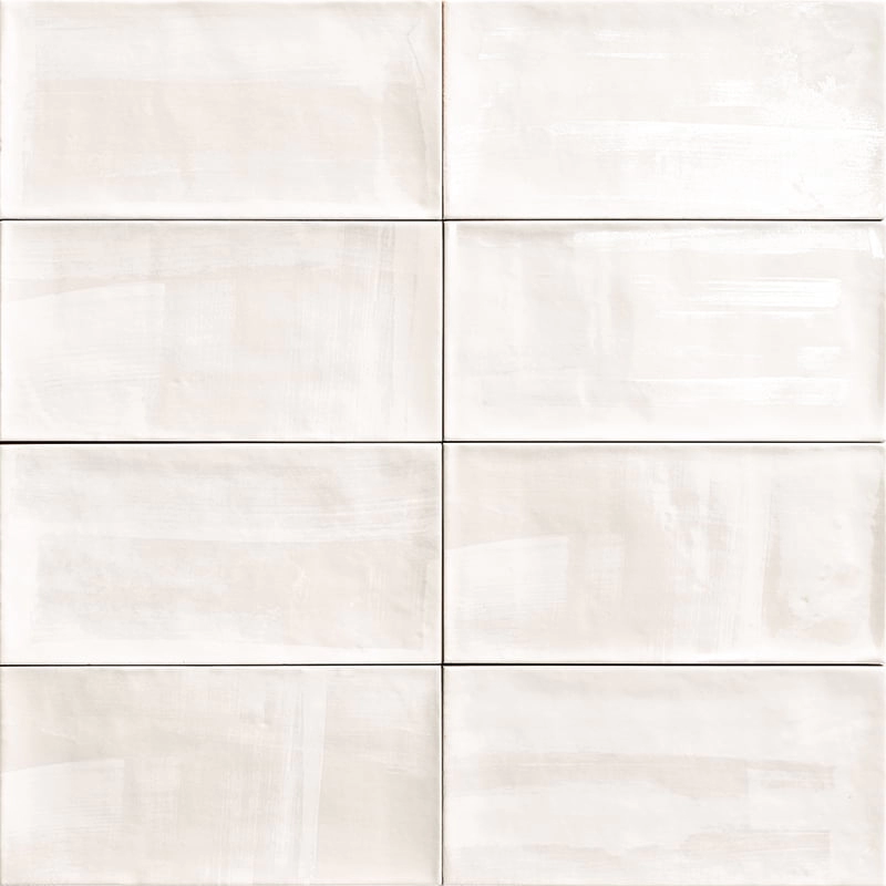 Azulejo AQUAREL WHITE BRILLO 1ª 15x30