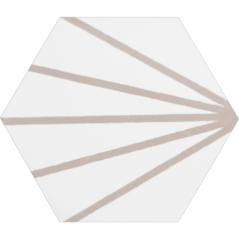 Porcelánico hexagonal MERAKI LINE GRIS 1ª 19.8x22.8