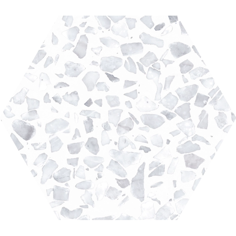 Porcelánico hexagonal RIAZZA HEX GRAY 1ª 23.2x26.7
