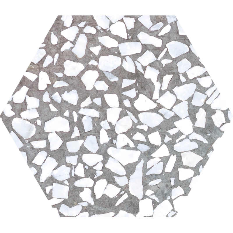 Porcelánico hexagonal RIAZZA HEX GRIGIO 1ª 23.2x26.7