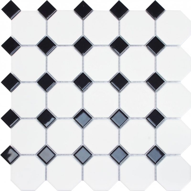 Mosaico OXFORD BLACK 1ª 29.5x29.5